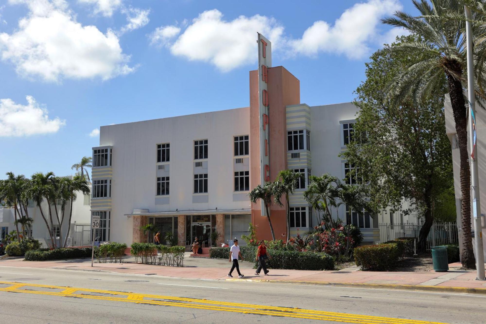 Tropics Hotel Miami Beach Exterior foto